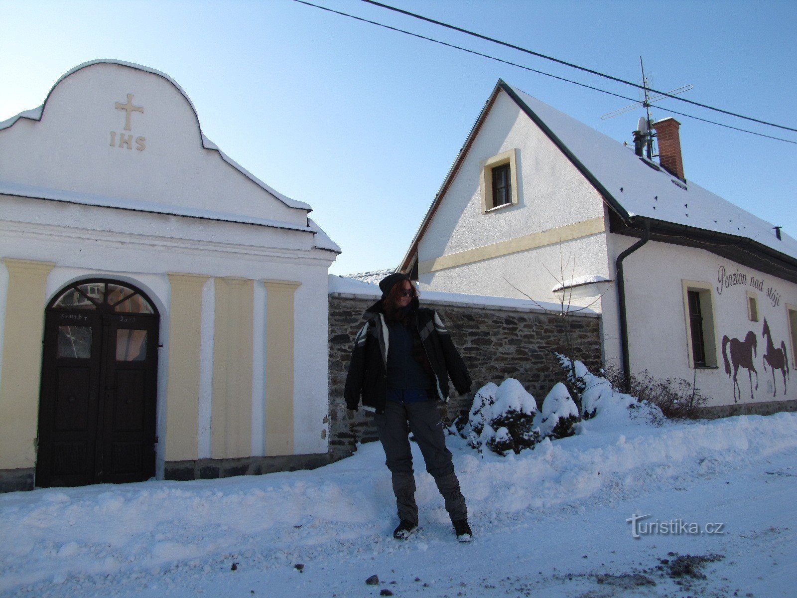 Pedreiras de ardósia de inverno em Jakartovice