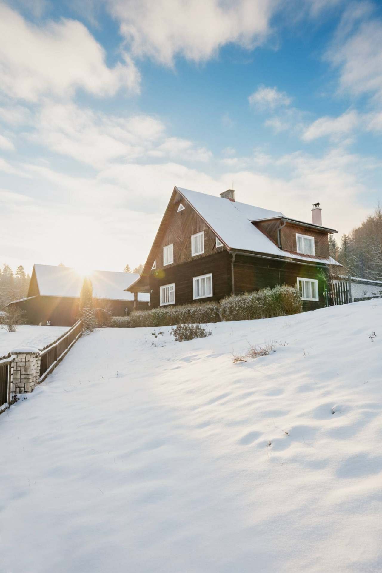 Zimní chalupa