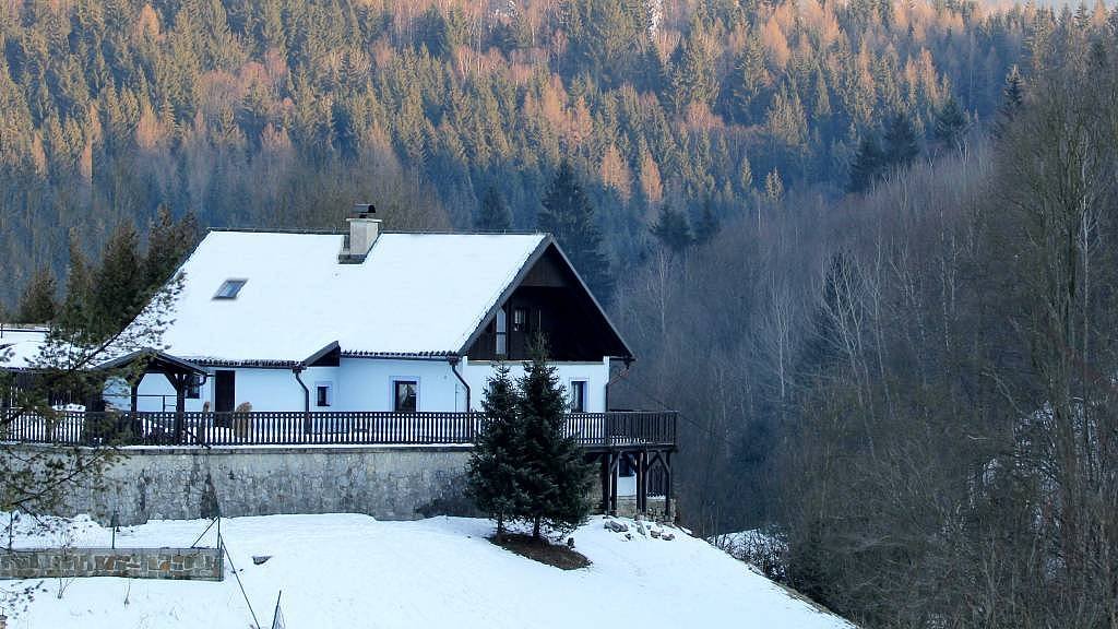 冬の別荘