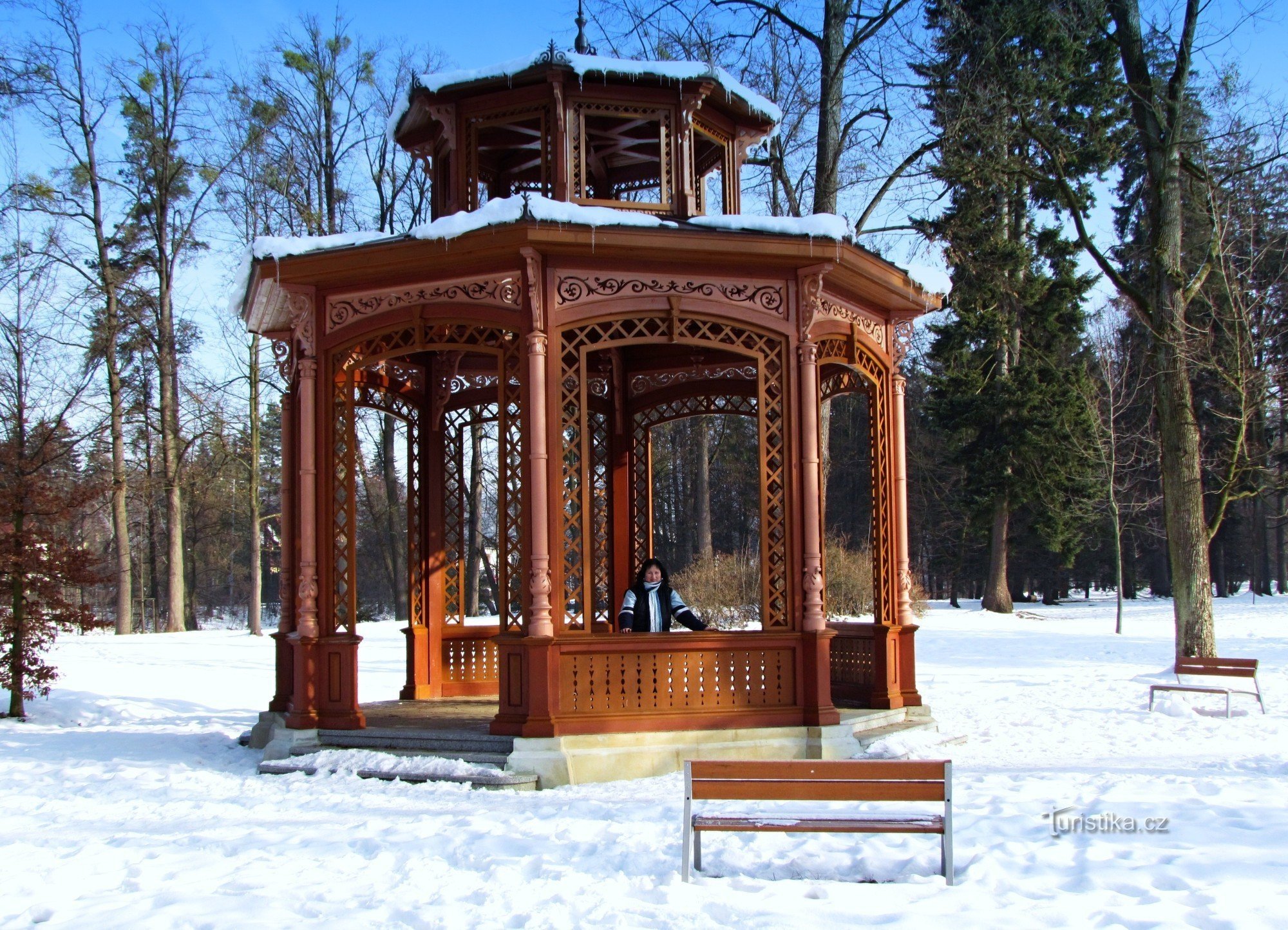 Passeggiata invernale - Museo della Valacchia nella natura - a Rožnov pod Radhoštěm