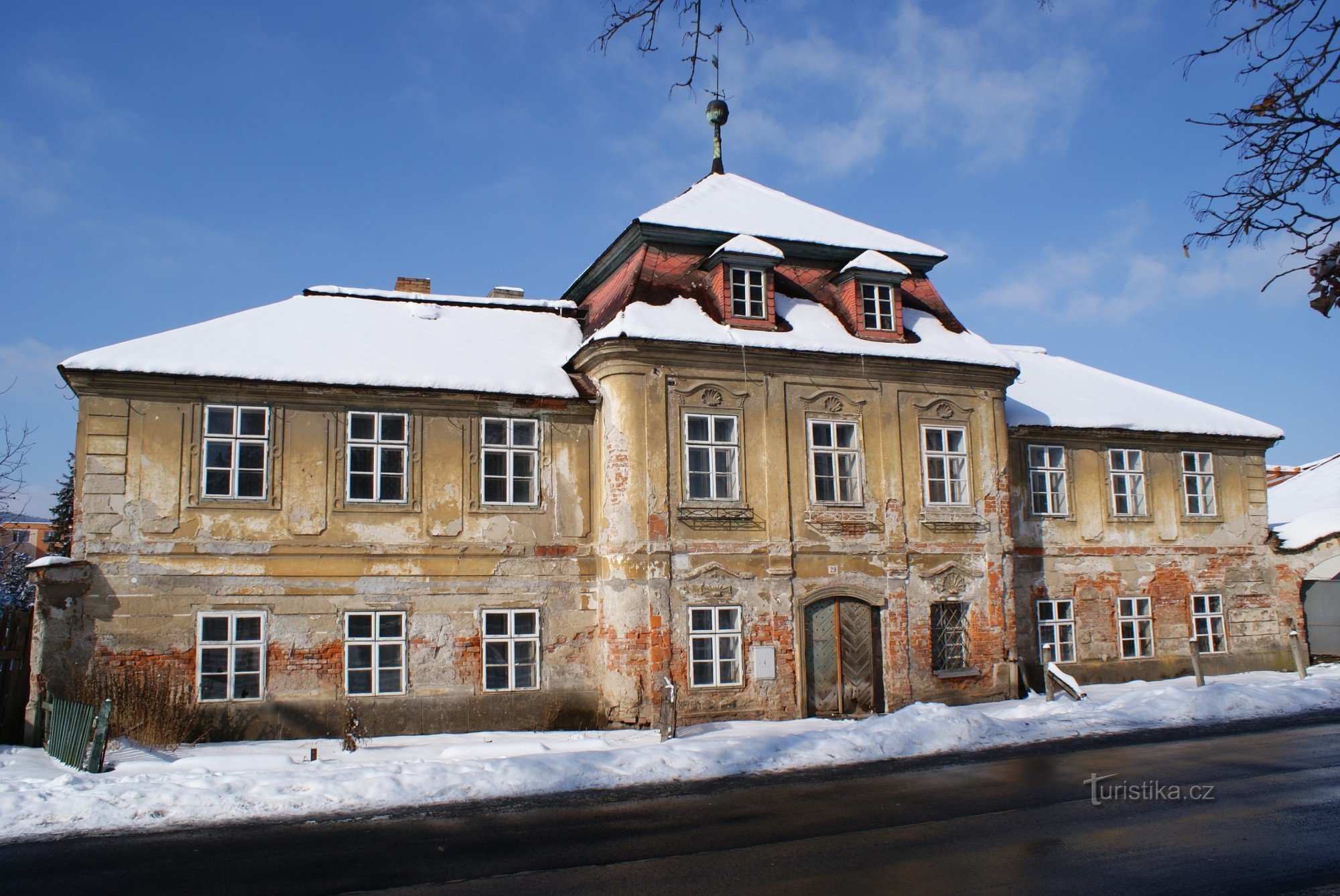 fachada de inverno