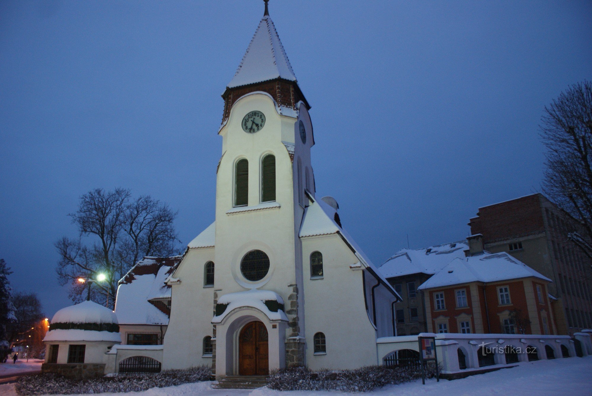 Winter Šumperk - o plimbare prin orașul de noapte
