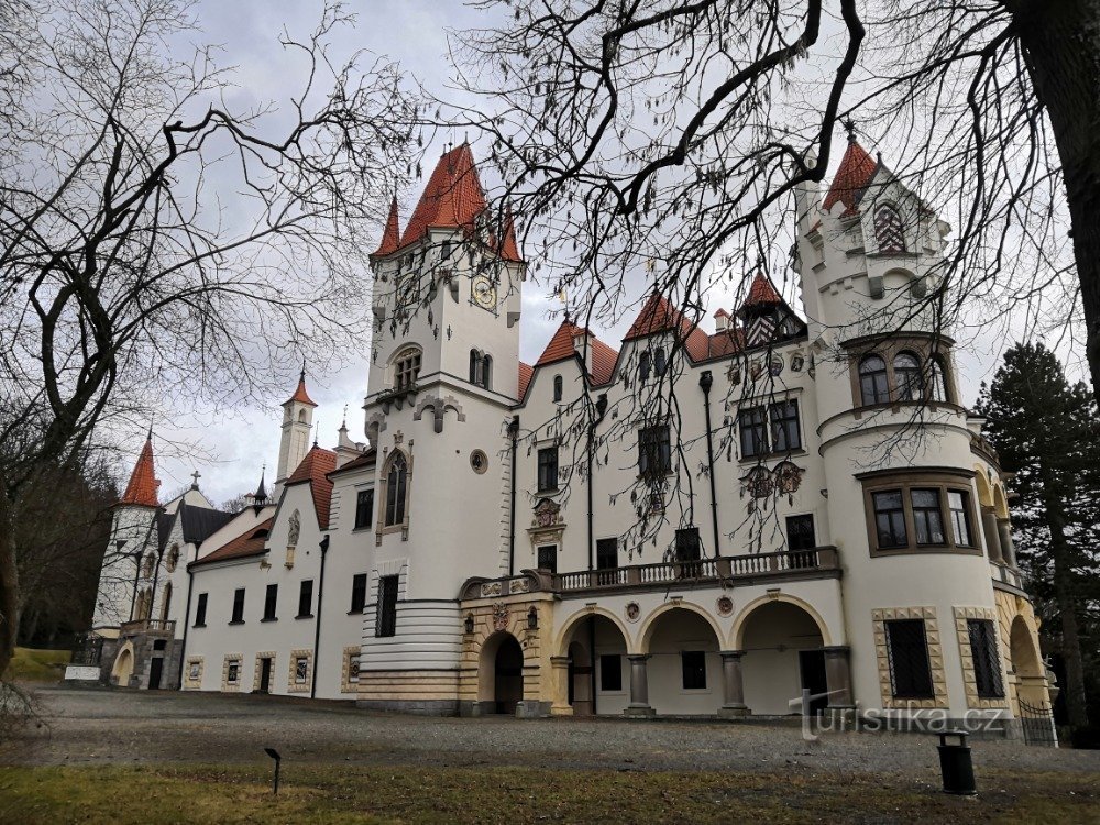 Castelul Žinkovský - vedere