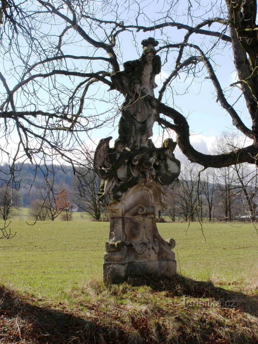 Žíreč - barocke Skulptur