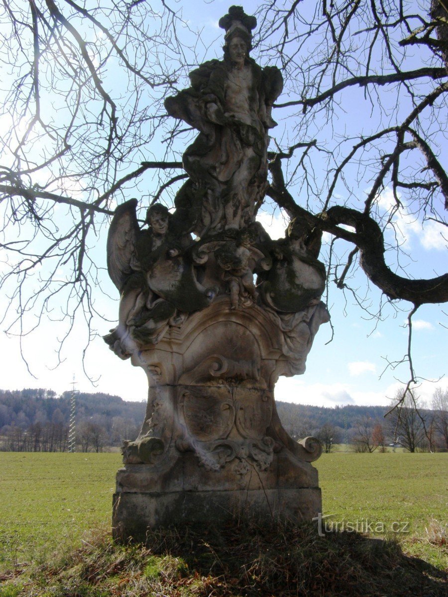 Žíreč - barocke Skulptur