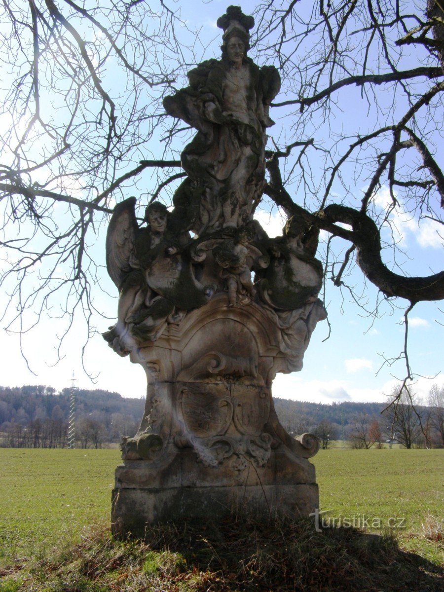 Žíreč - barockskulptur