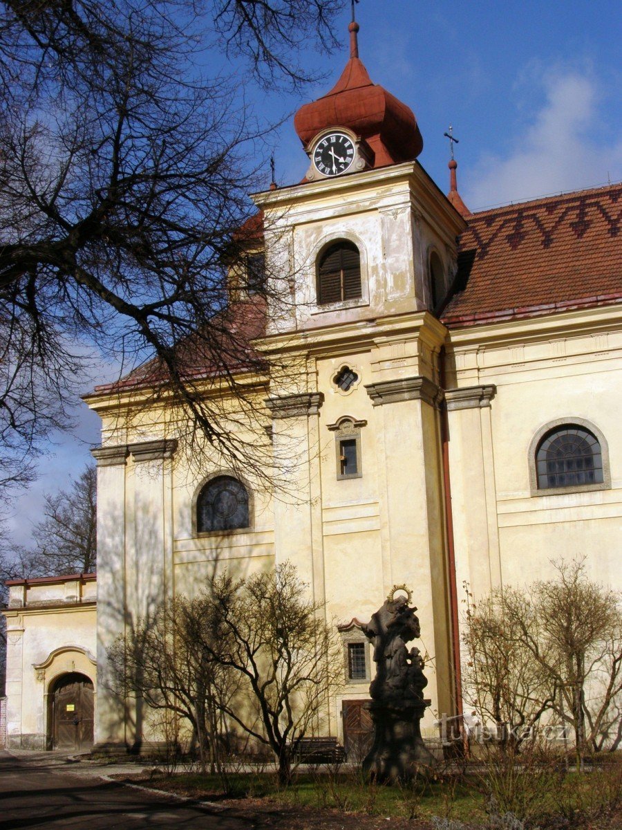 Žíreč - cerkev sv. Anne