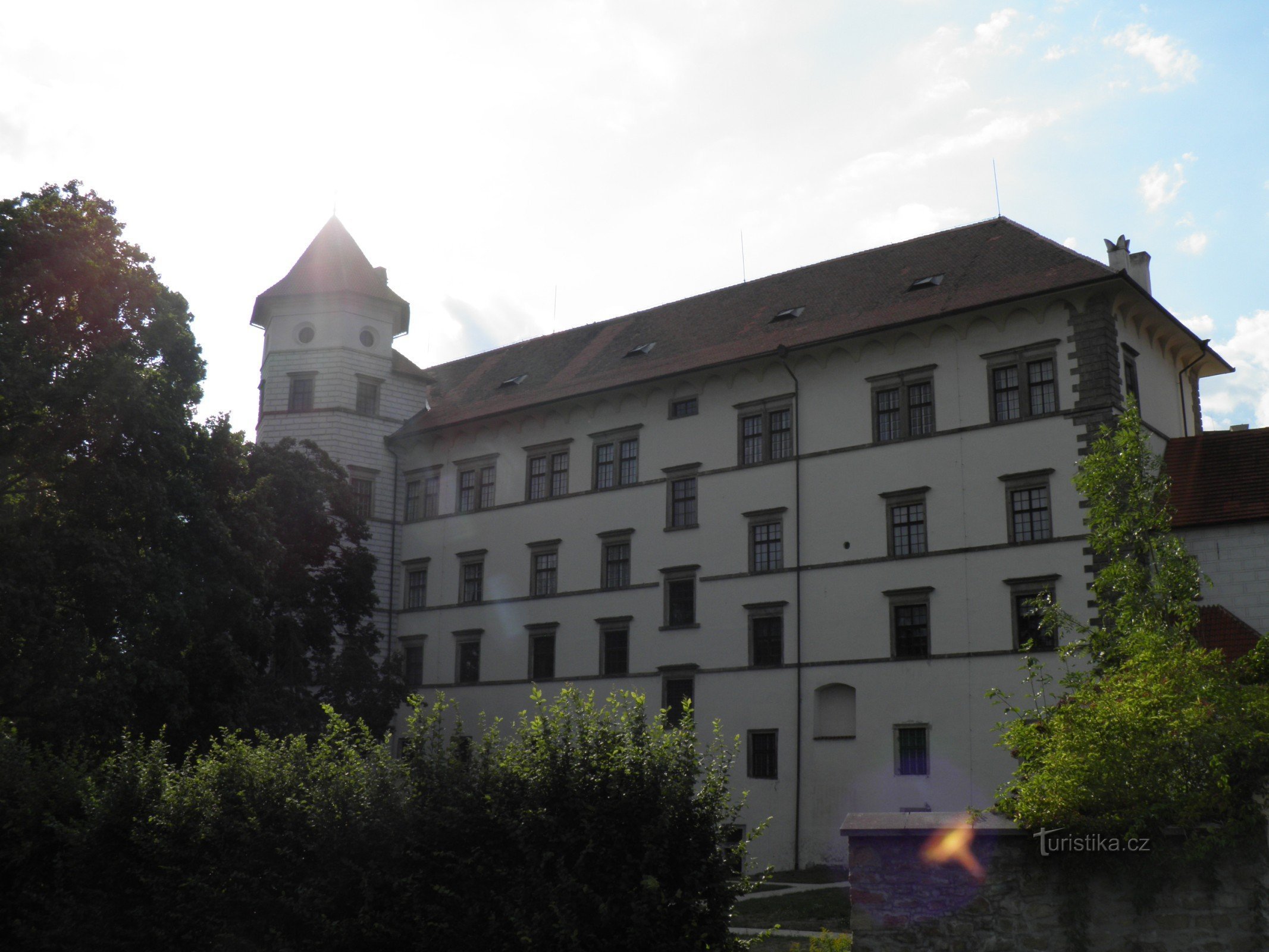 Žirovnice - Stadt und Burg.