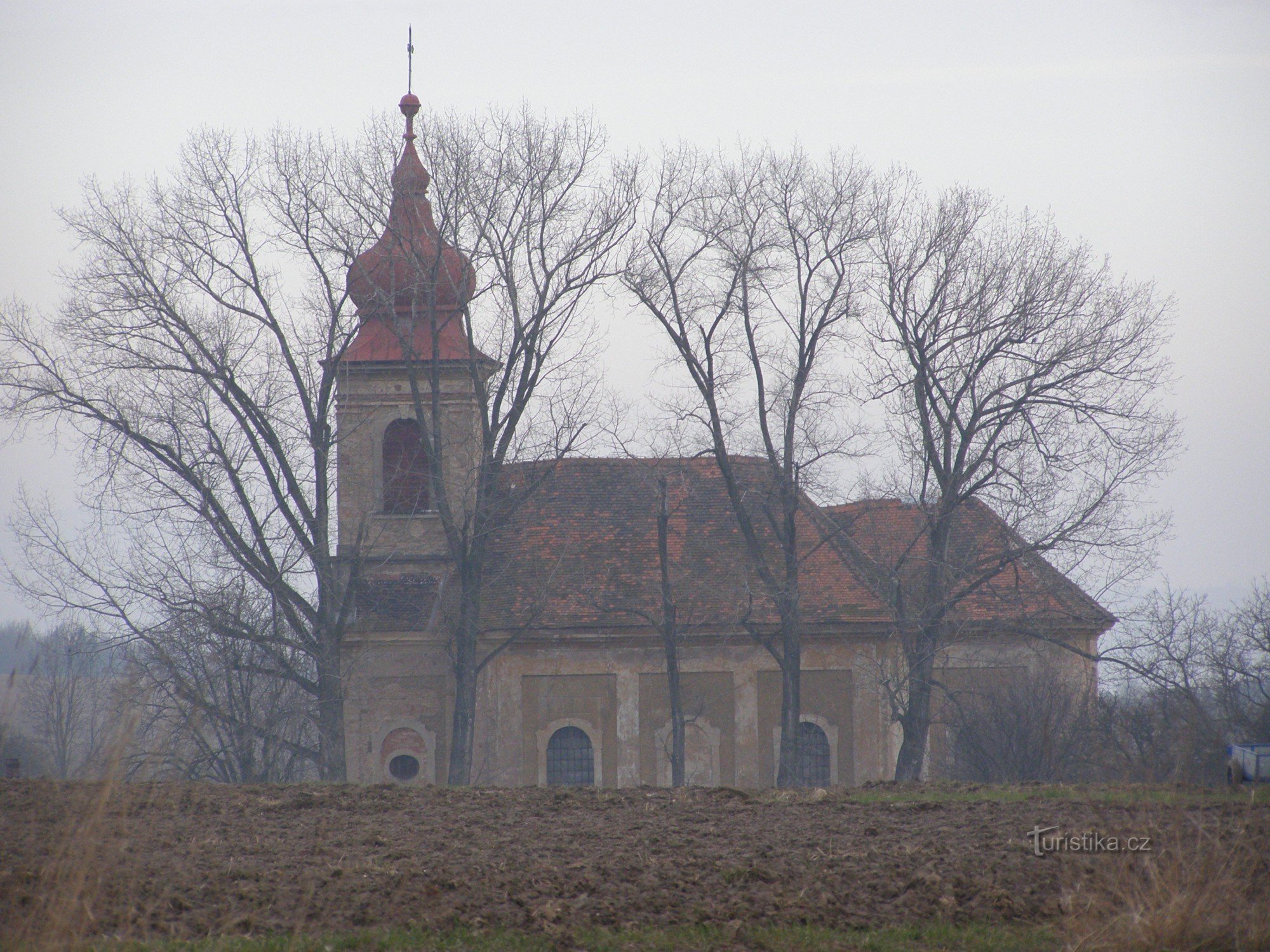 Žiželeves - kyrkan St. Nicholas