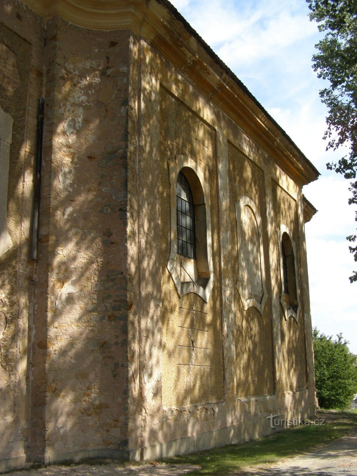 Žiželeves - kyrkan St. Nicholas