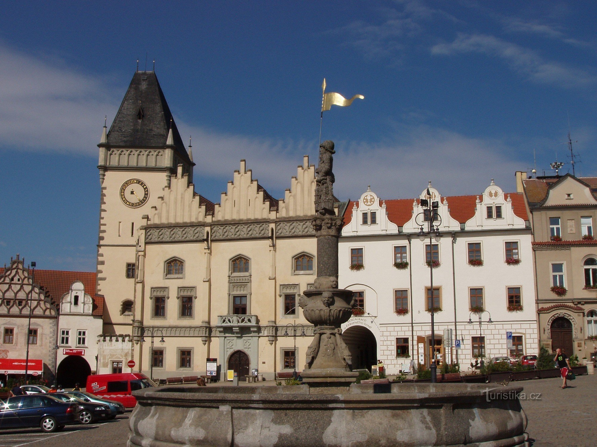 Žižkov Square in Tábor