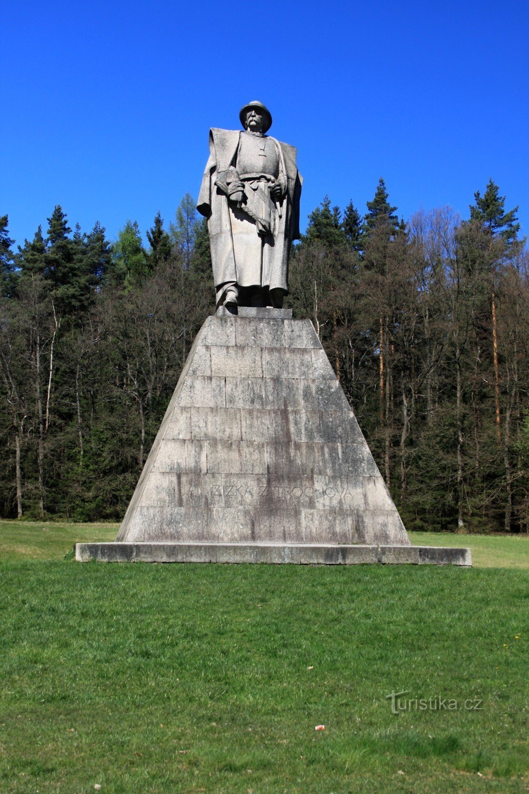 Žižkov dvorec - prostor, kjer je stal Žižkov dvorec