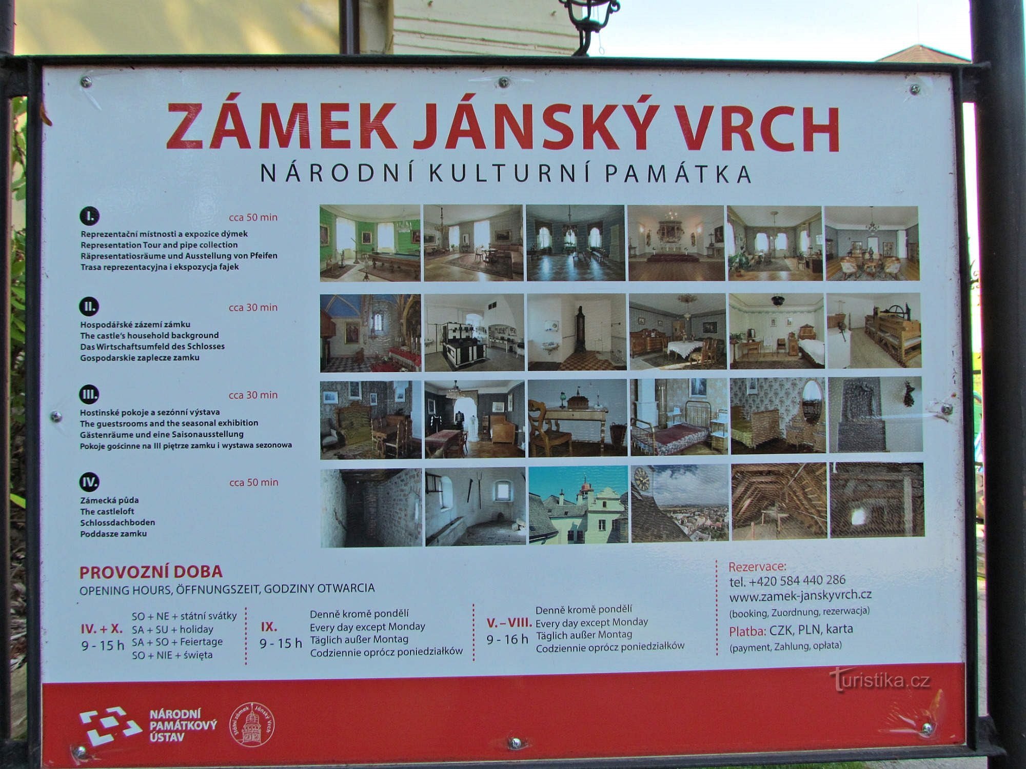 NÚI VÀNG 2020 - 6. Trong chuyến tham quan lâu đài Jánský vrch