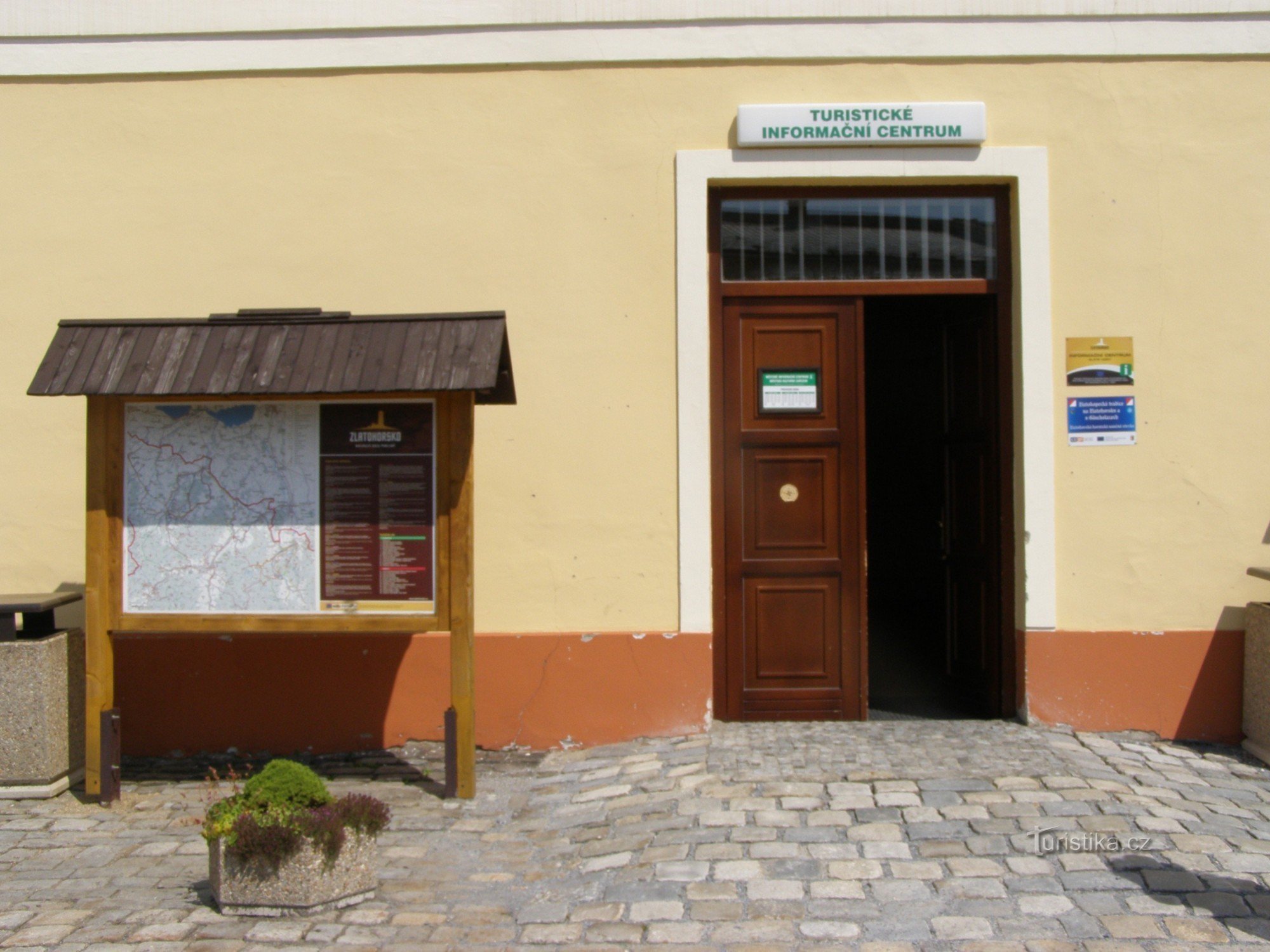 Zlaté Hory - information center
