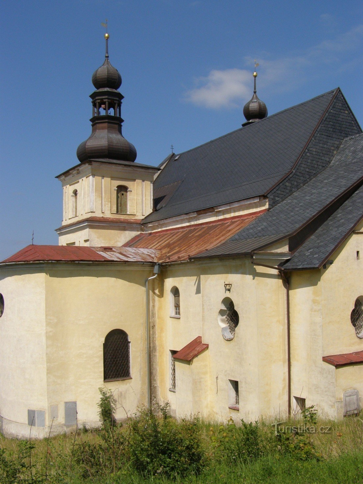 Zlaté Hory - Kirche der Himmelfahrt der Jungfrau Maria