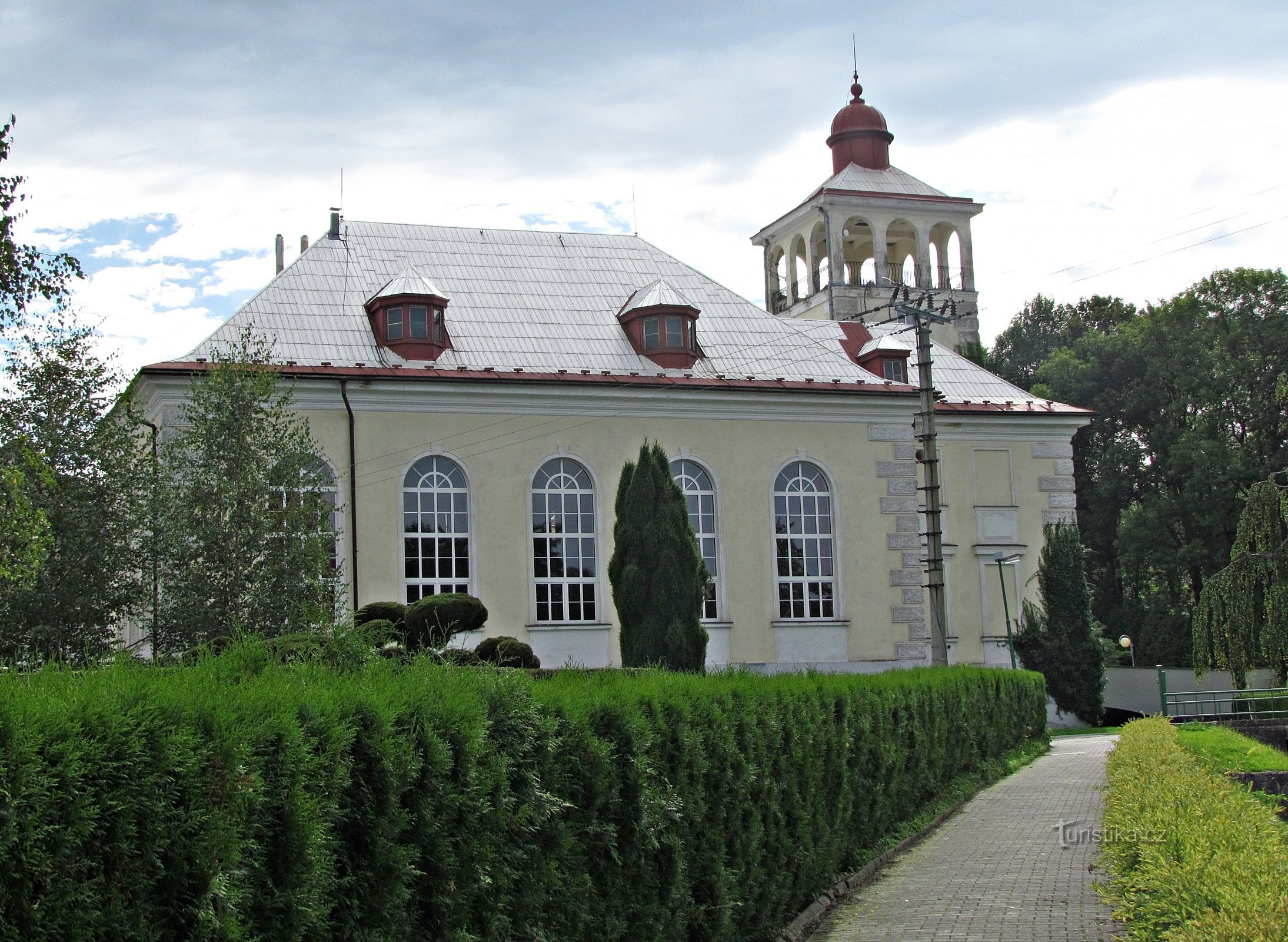 Zlaté Hory - sanatorijski park Edel