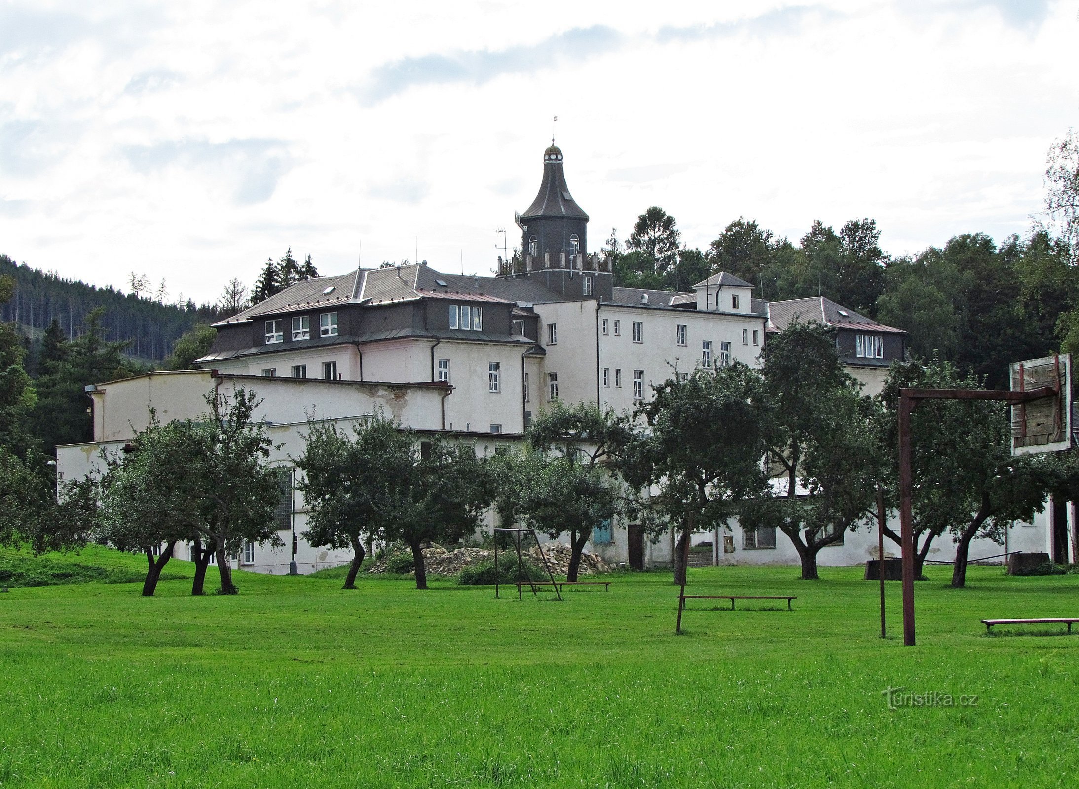 Zlaté Hory - Parc du sanatorium Edel