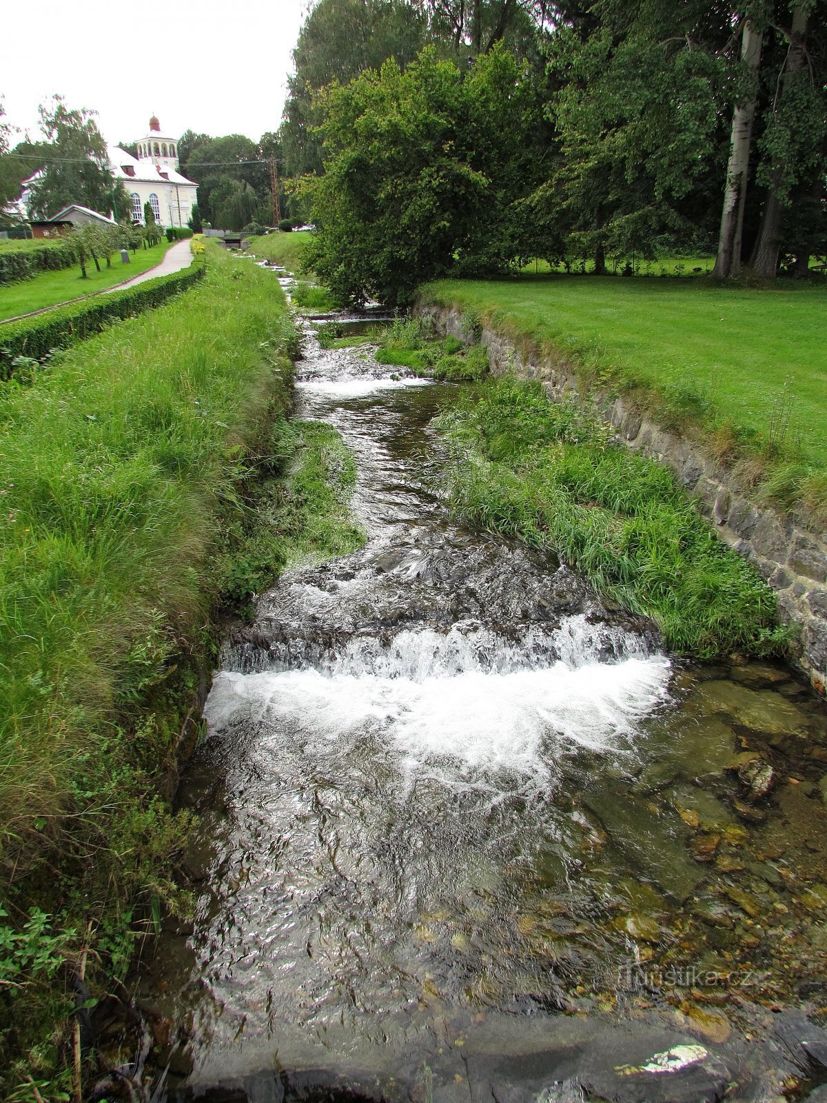 Zlaté Hory - Edel szanatórium park