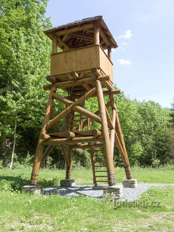 Zlatokopecký openluchtmuseum - Wachttorens