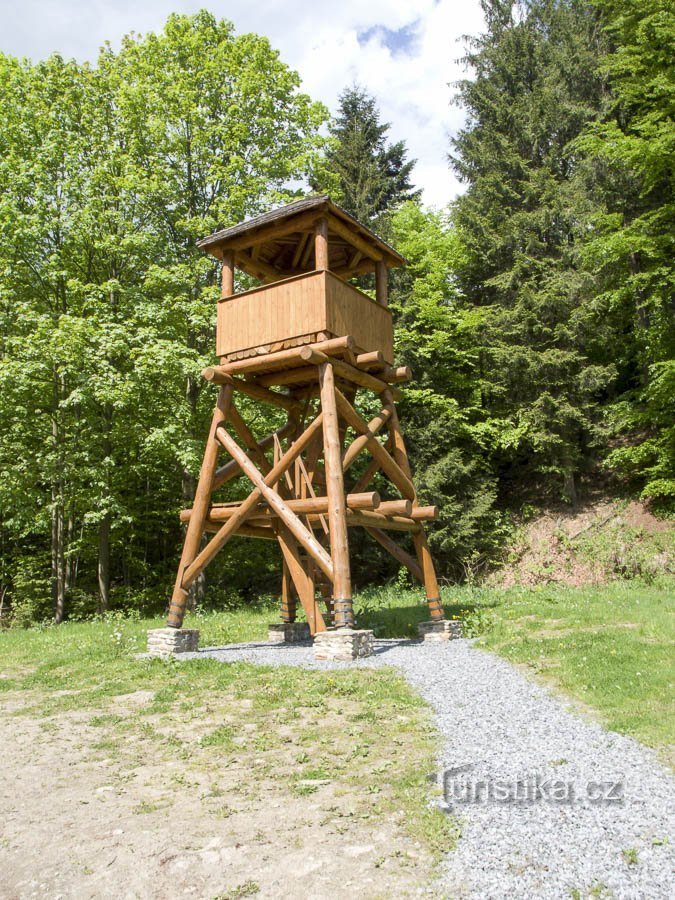 Zlatokopecký openluchtmuseum - Wachttorens