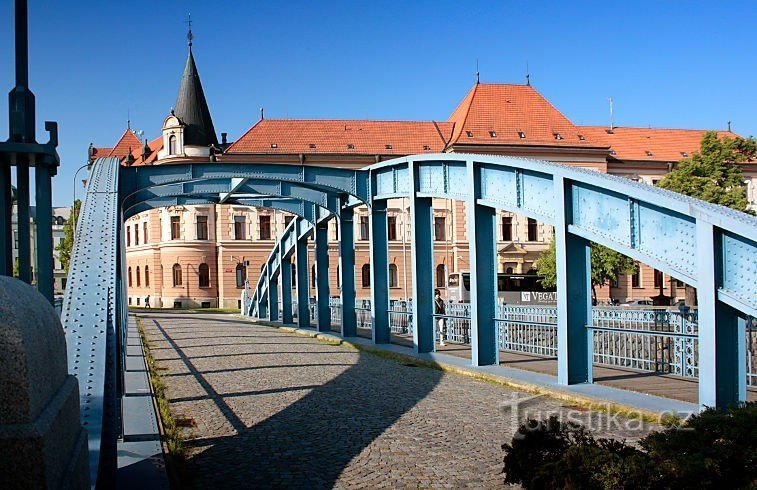 Il ponte d'oro a České Budějovice