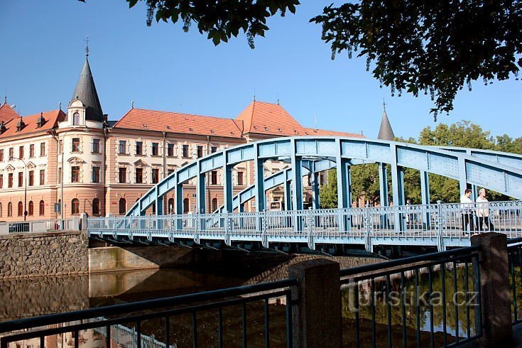 Il ponte d'oro a České Budějovice