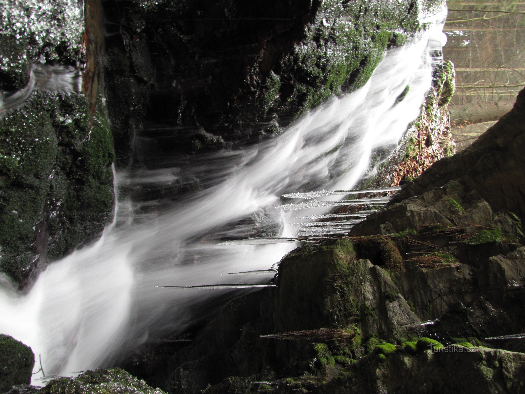 Zlebsky-Wasserfall