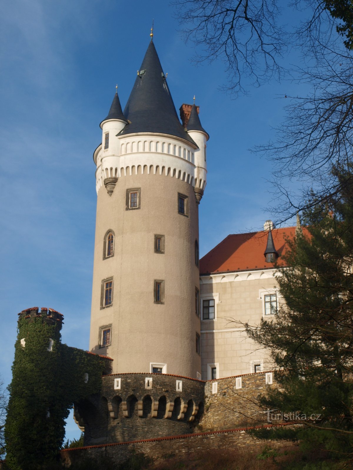 Zleby - parcul castelului