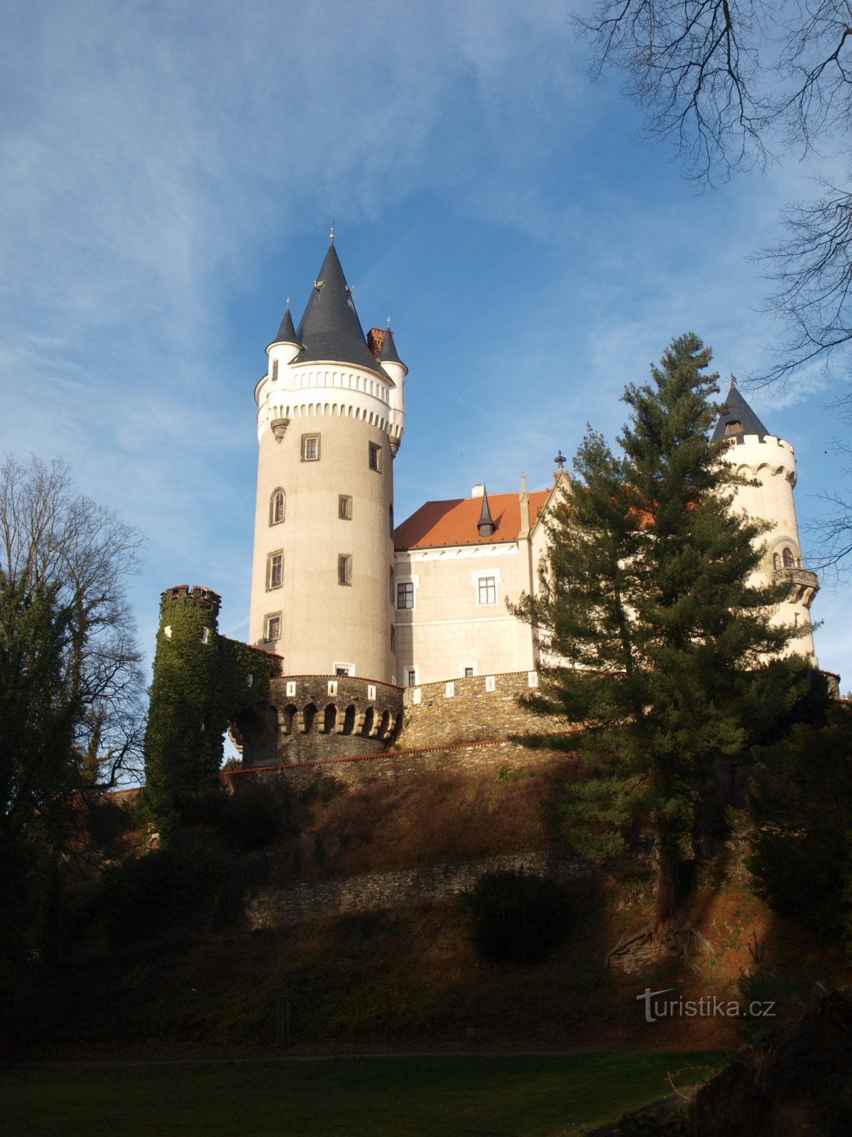 Zleby - park dvorca