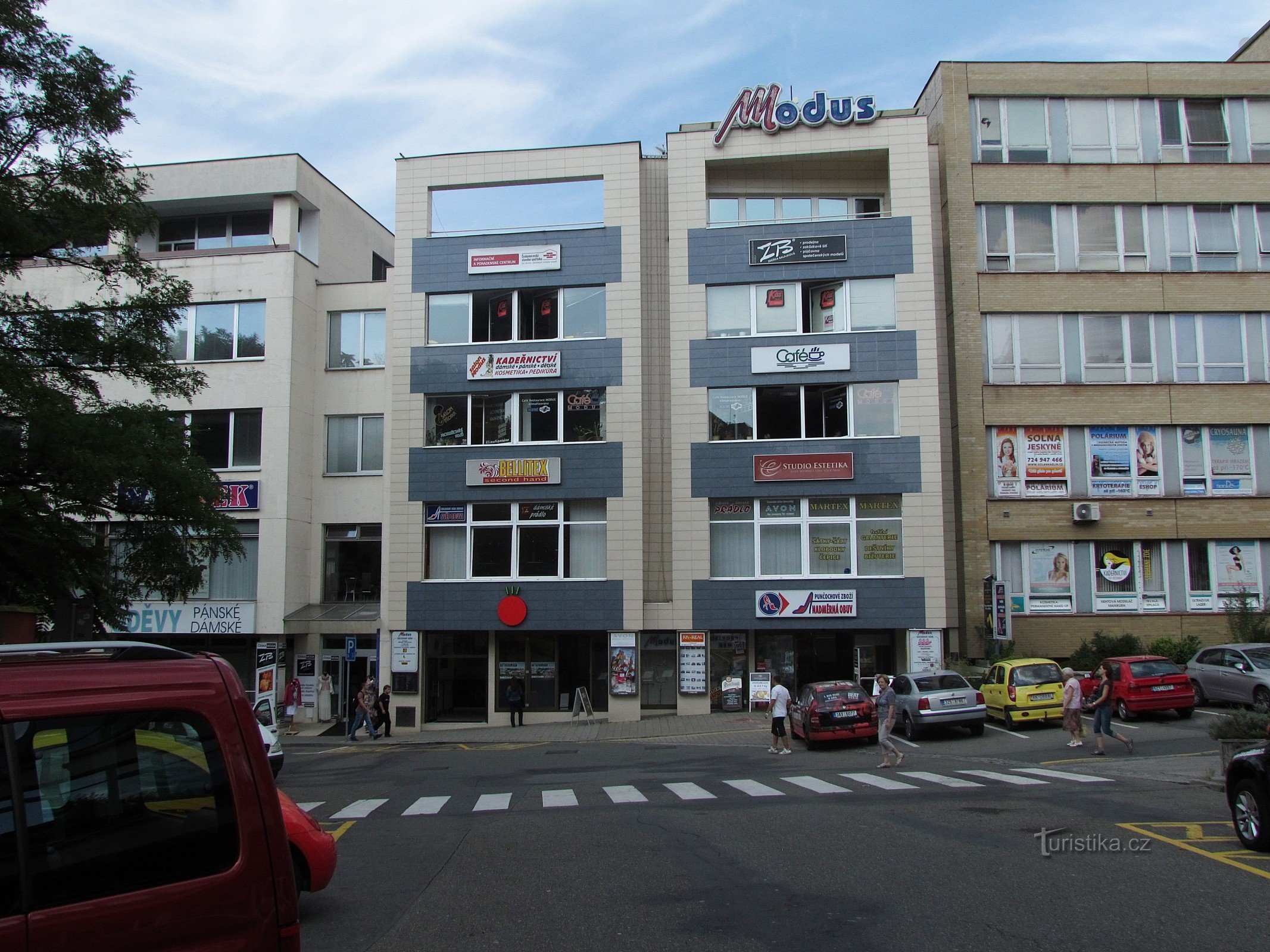 Zlín - Bartošova straat