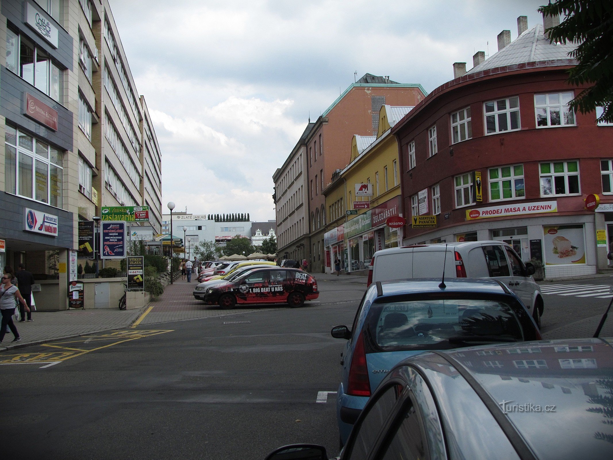 Zlín - Bartošova straat