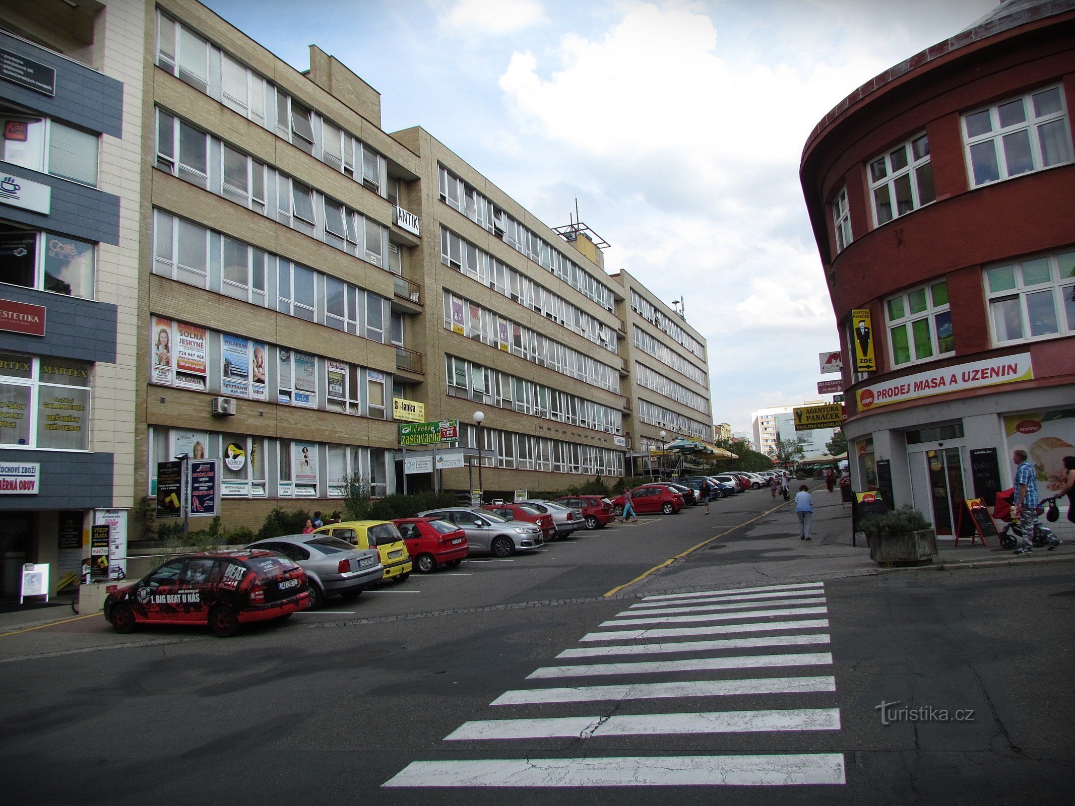 Zlín - calle Bartošova