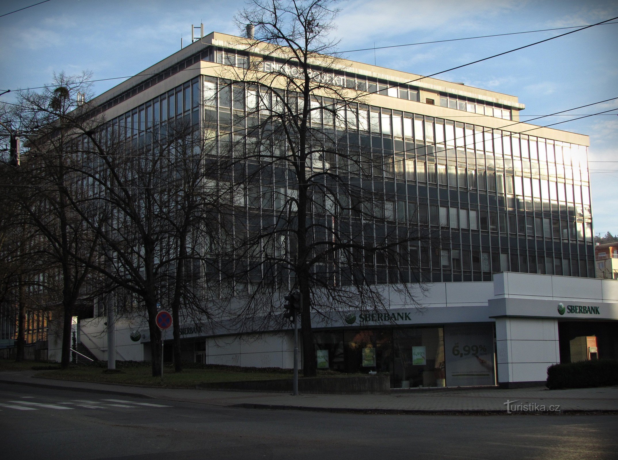Zlín - tòa nhà Centroprojekt