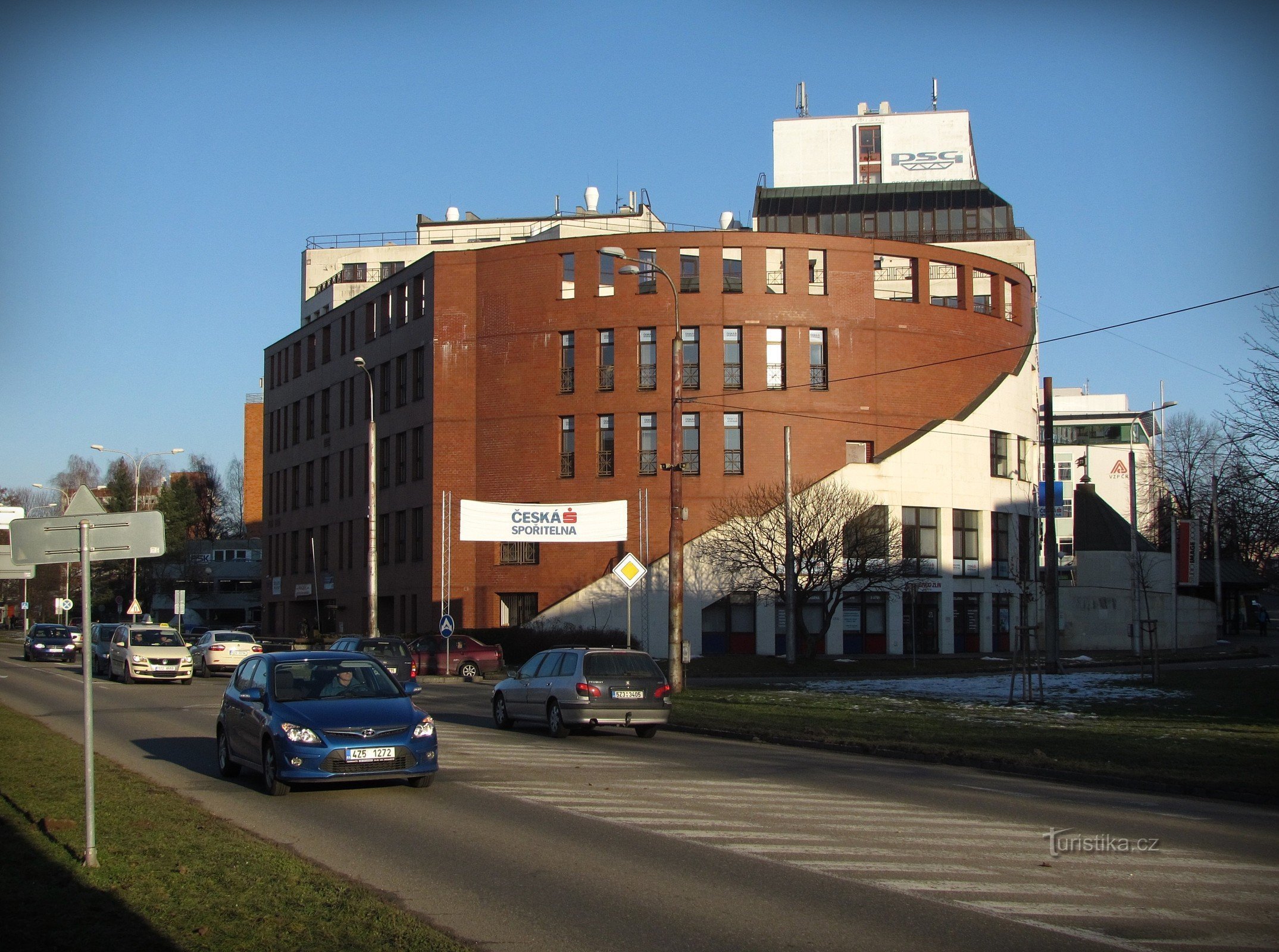 Zlín - byggnaden House of Money