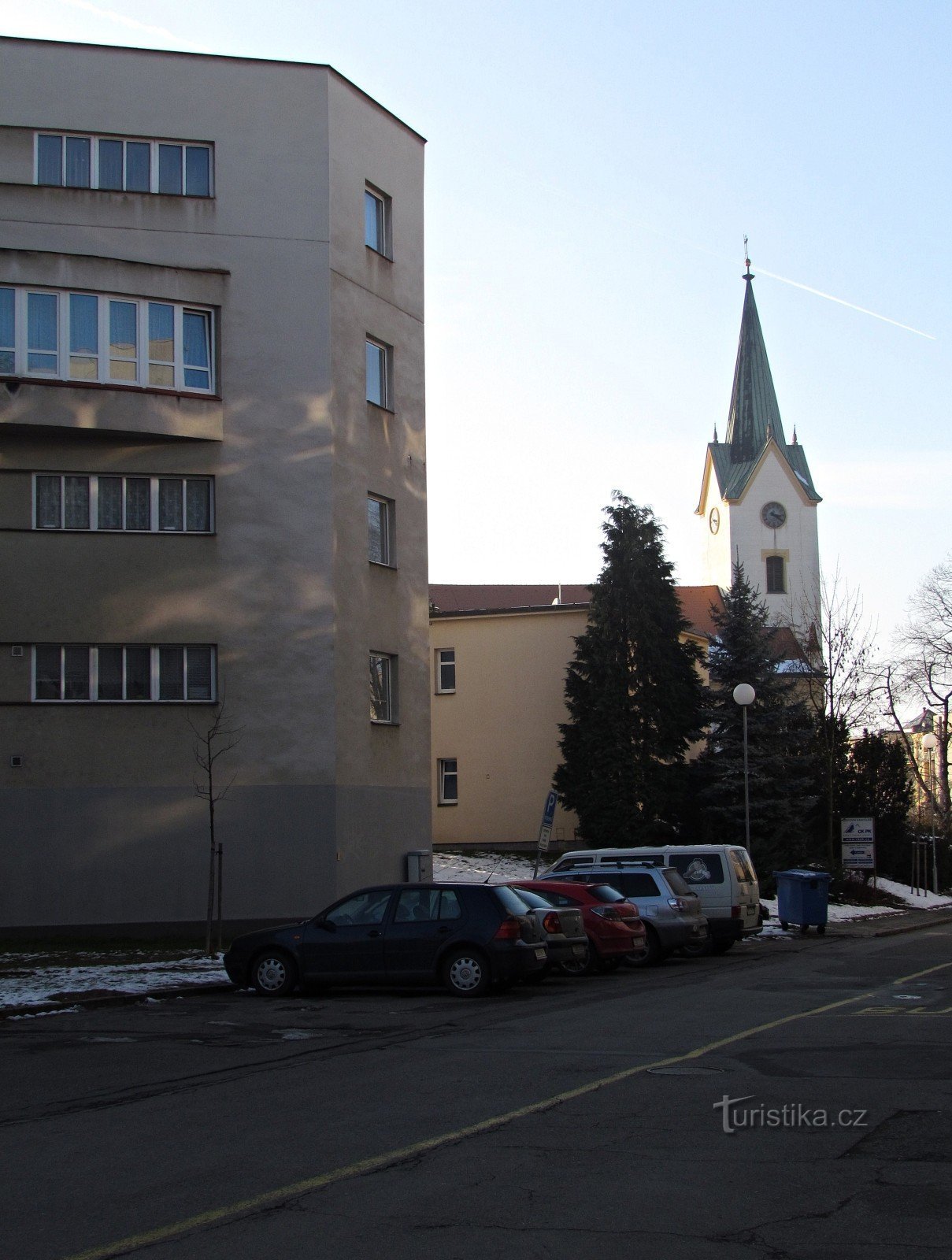 Zlín - edificio del monasterio