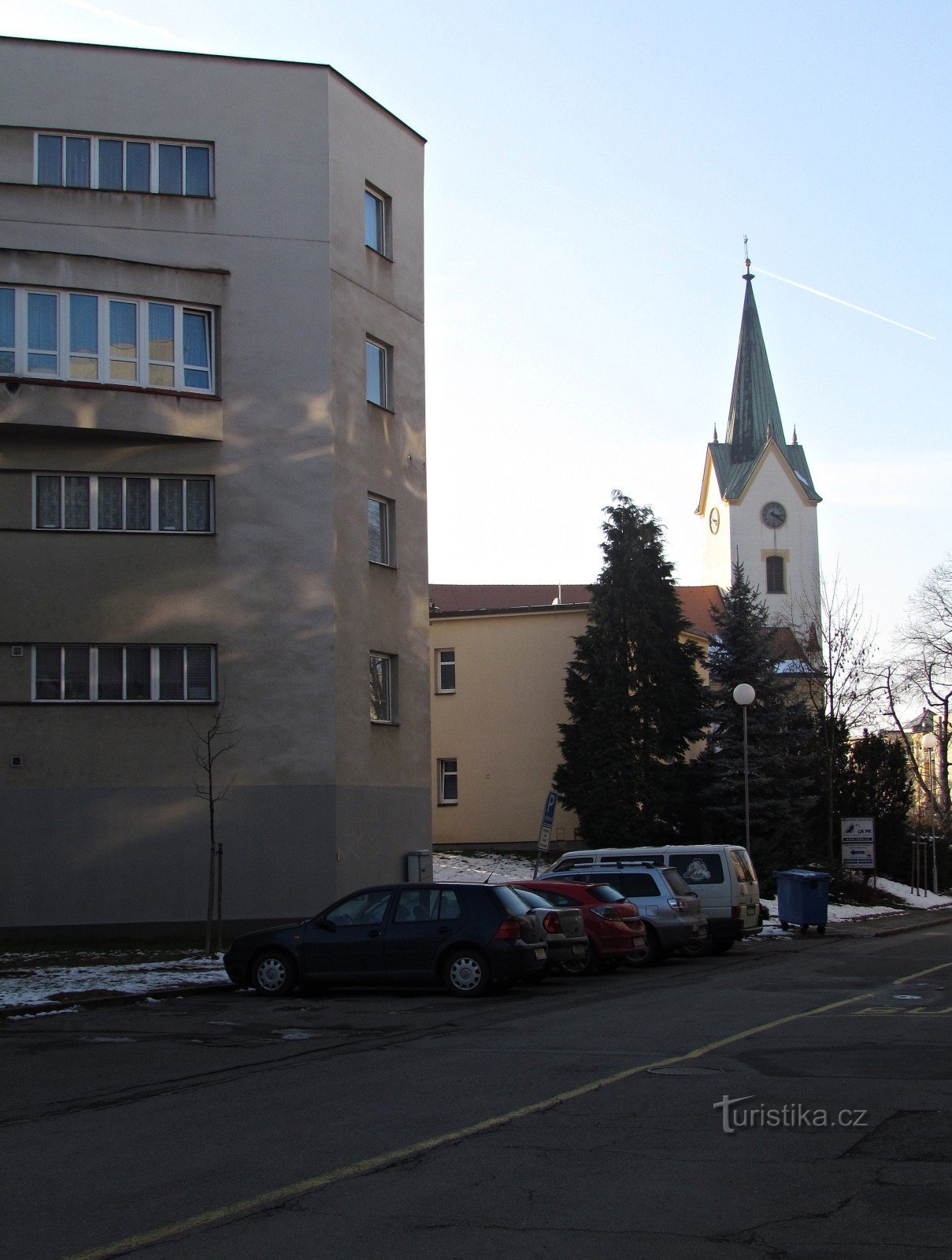 Zlín - edifício do mosteiro