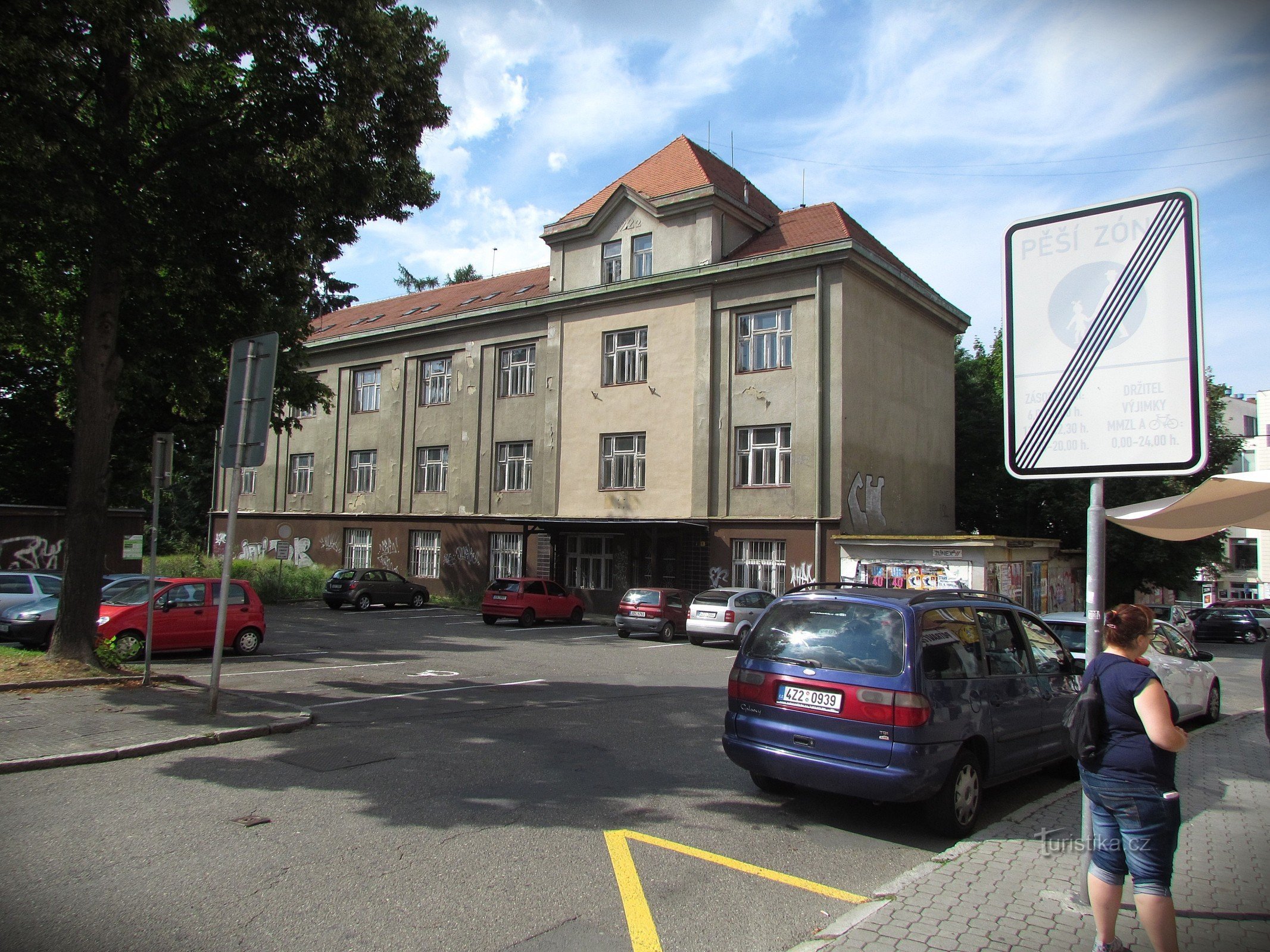 Zlín - edifício do tribunal