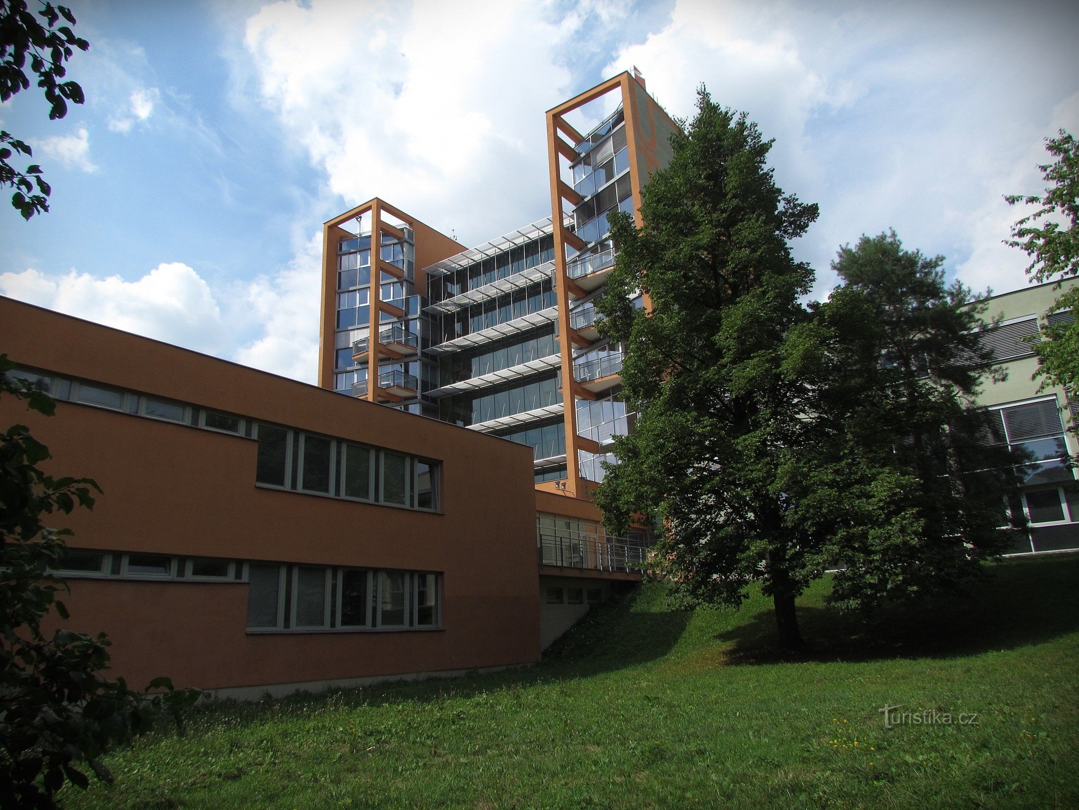 Zlín - budova UTB - Fakulta aplikované informatiky
