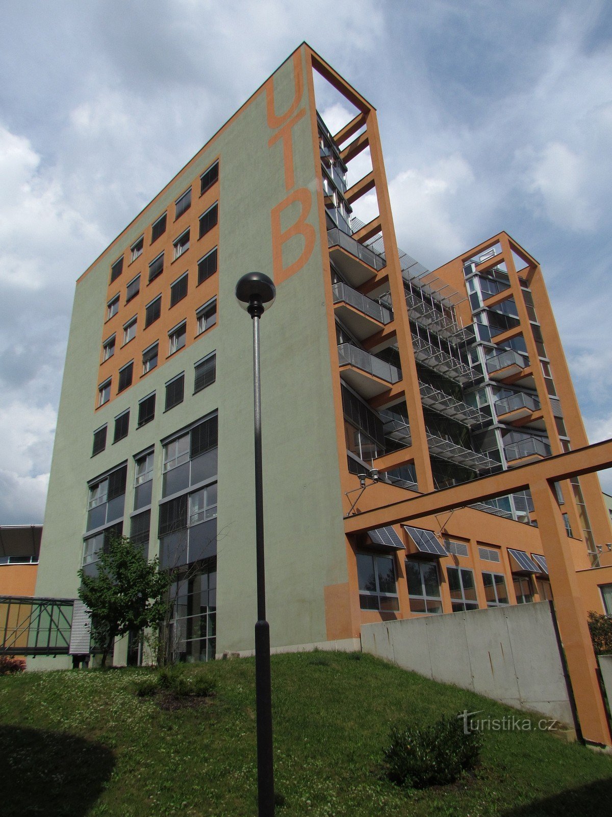 Zlín - clădirea TBU - Facultatea de Informatică Aplicată
