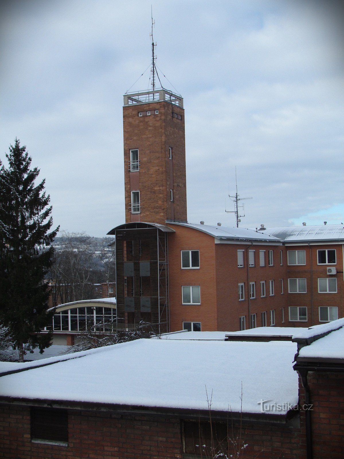 Zlín - edificio principale