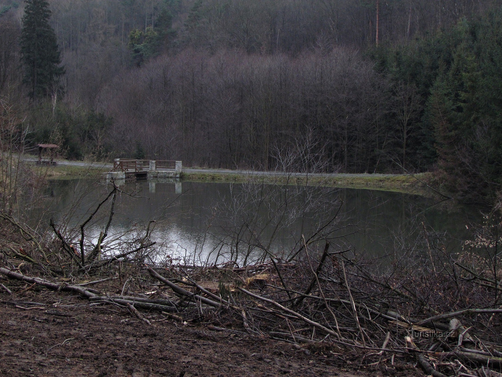 Zlín - Quatrième étang de Zboženský
