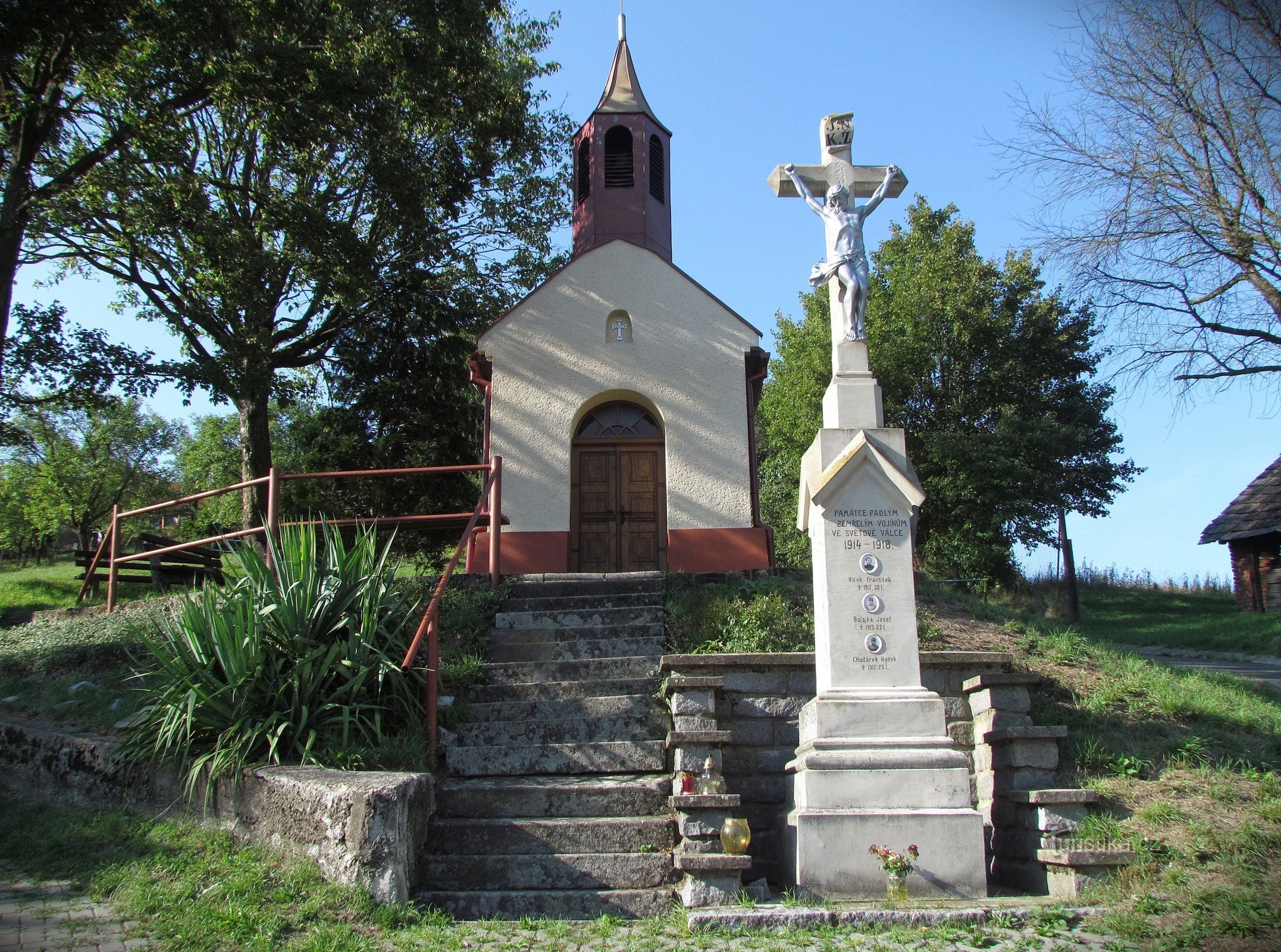 Zlín - capilla de la Virgen María en Paseky