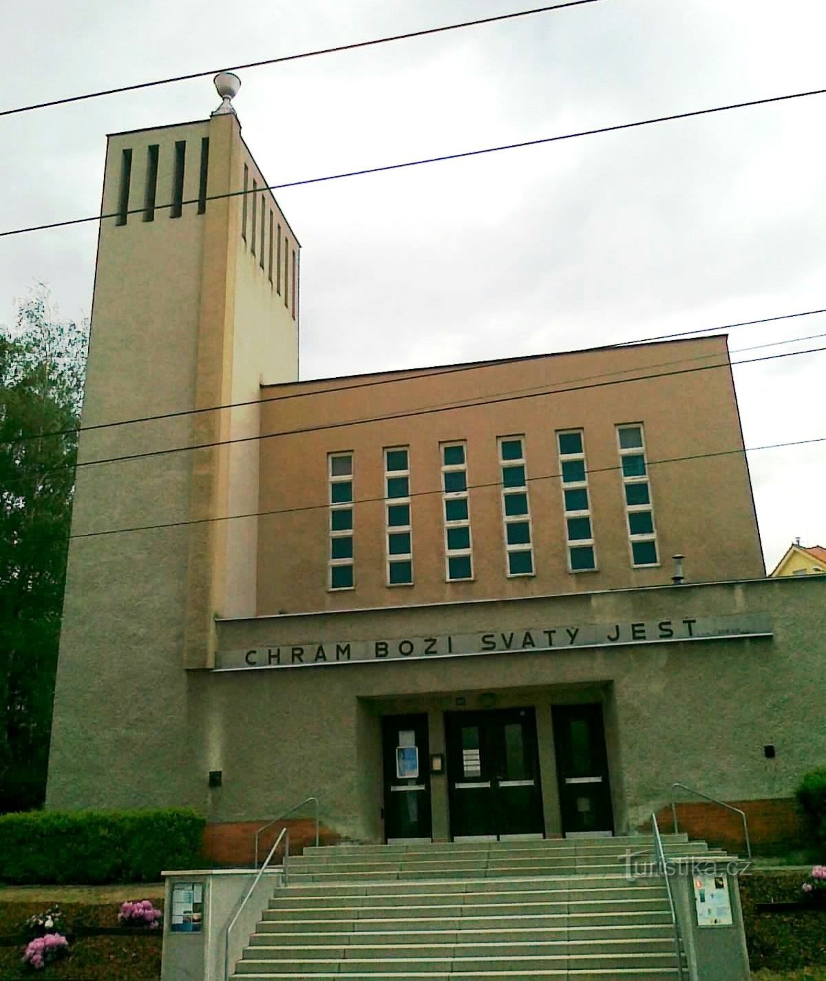 Zlín - Kirche der Evangelischen Kirche der Böhmischen Brüder