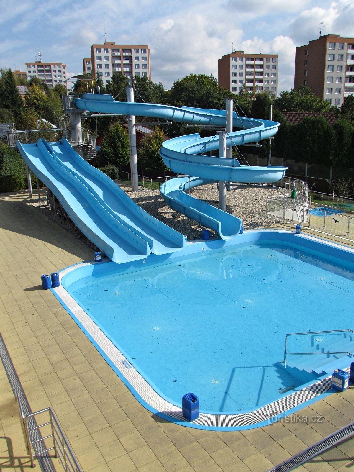 Zlín - Panorama swimmingpool