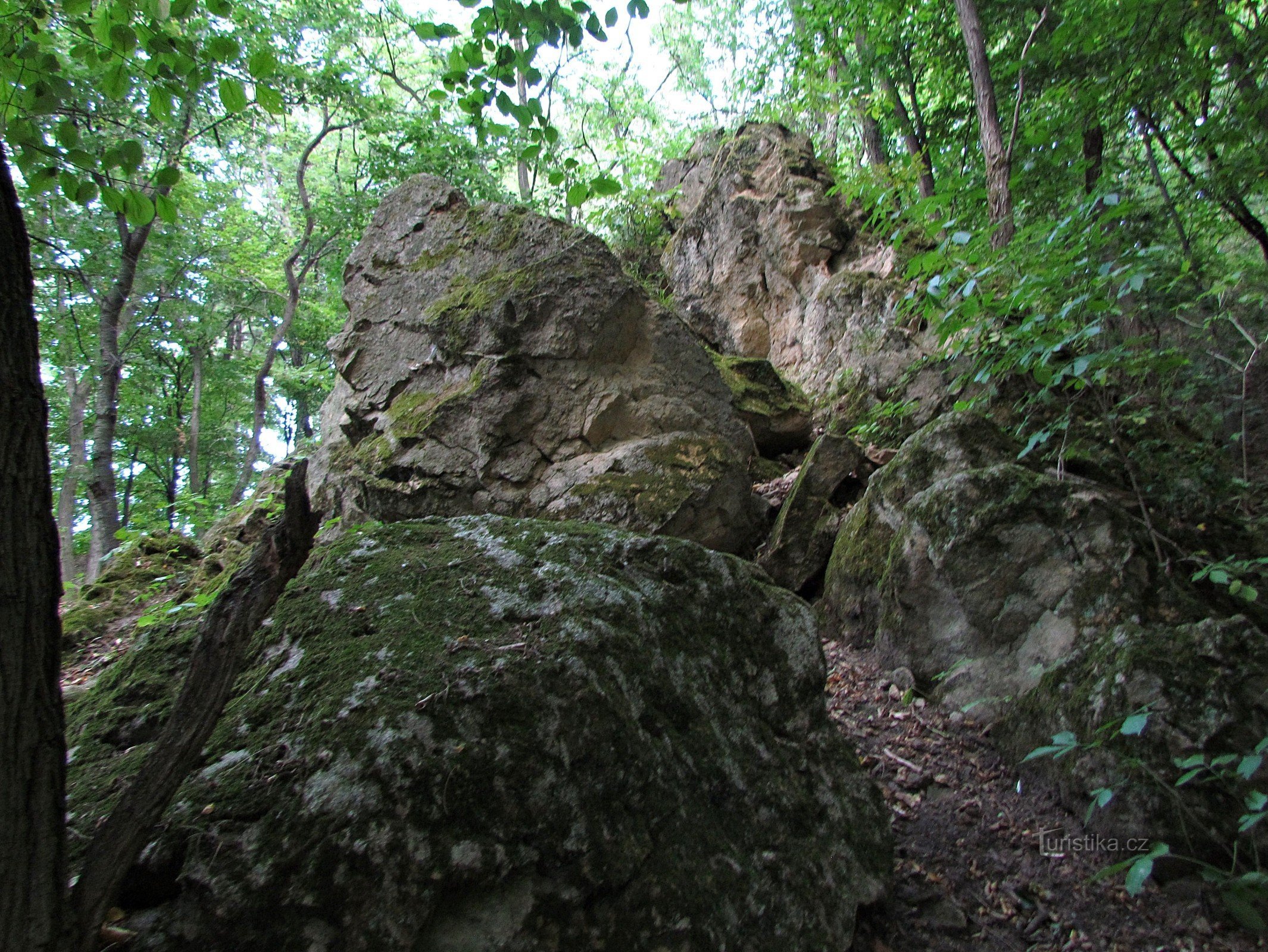 Zlín - kamieniołom w Díle