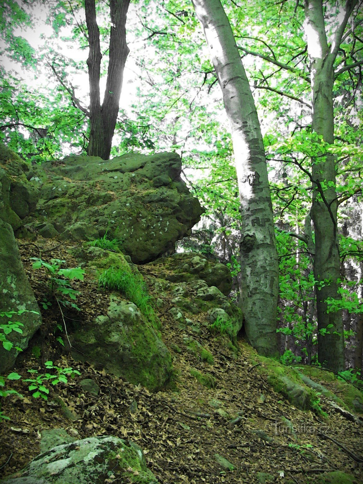 Zlín - Rocher de Mladcov