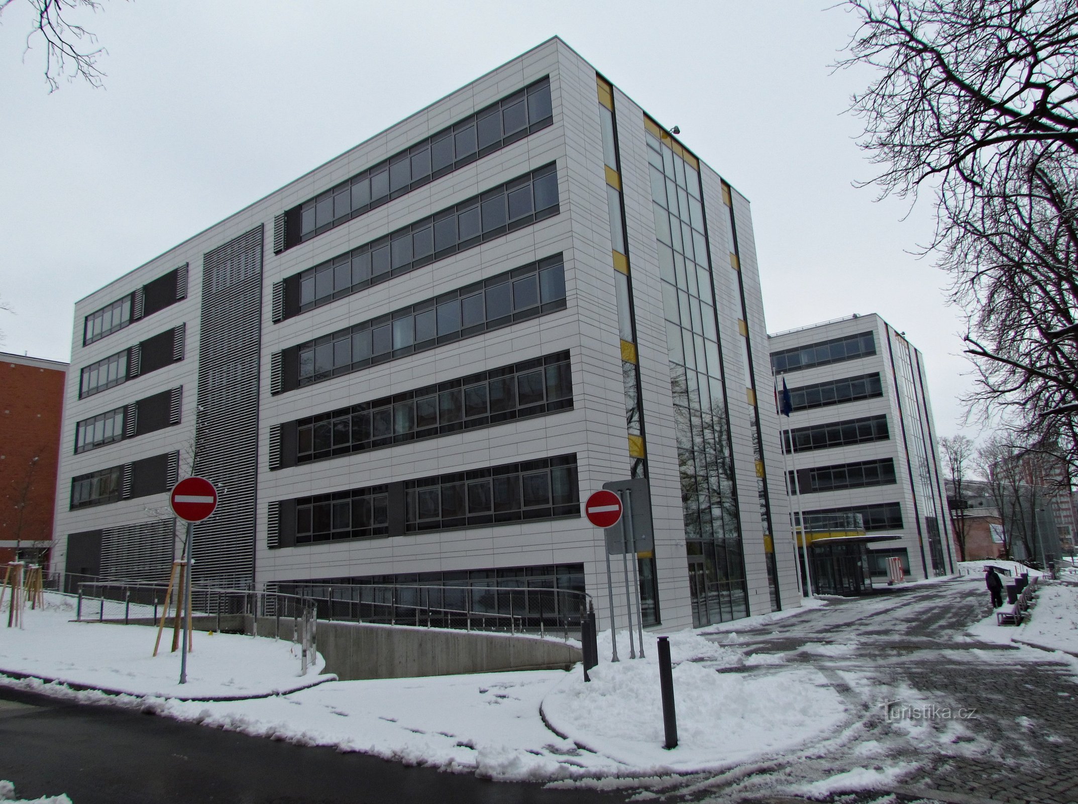 Zlín - nuevo edificio de UTB