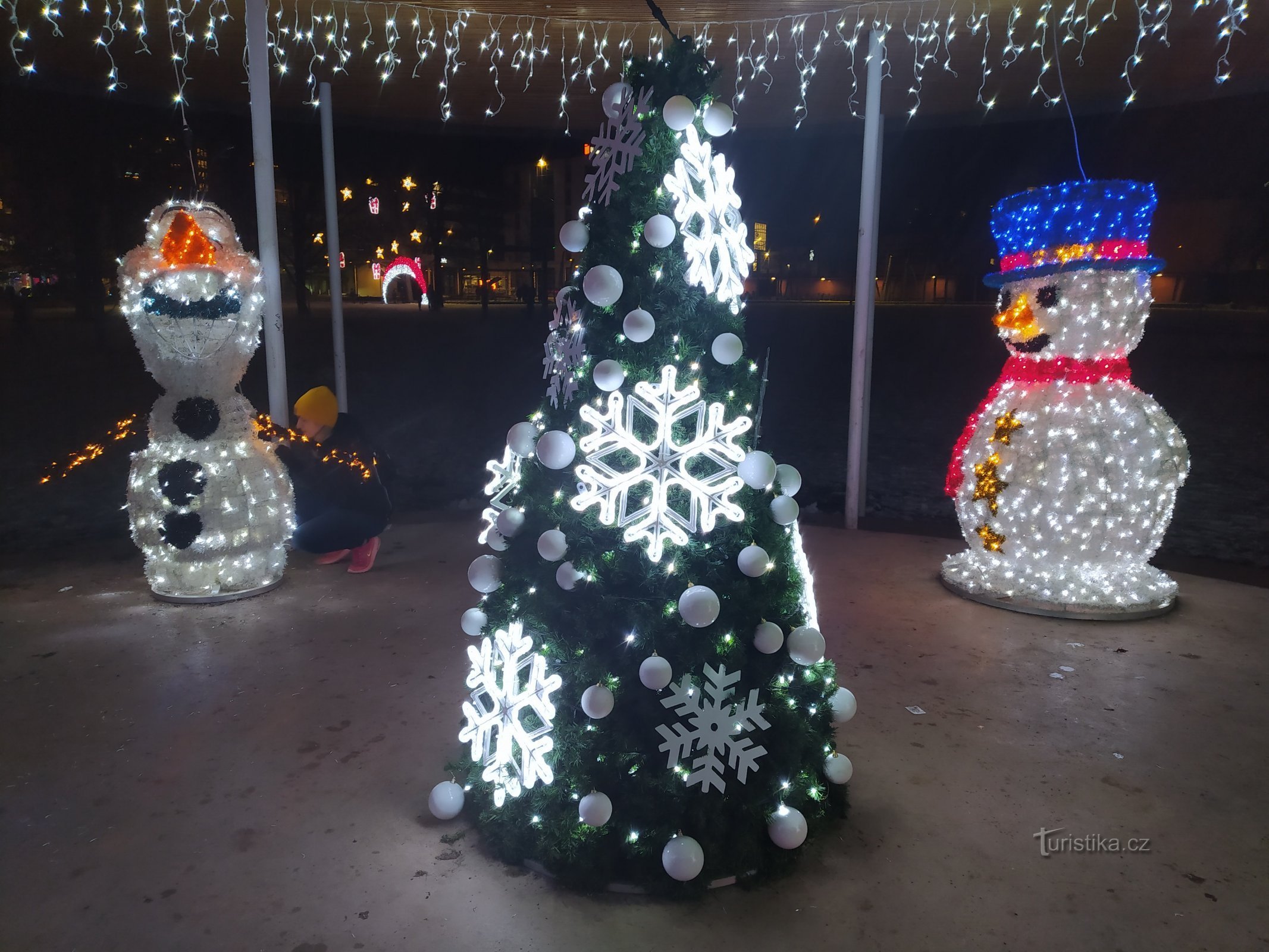 Zlín, Comeniuspark, Advent