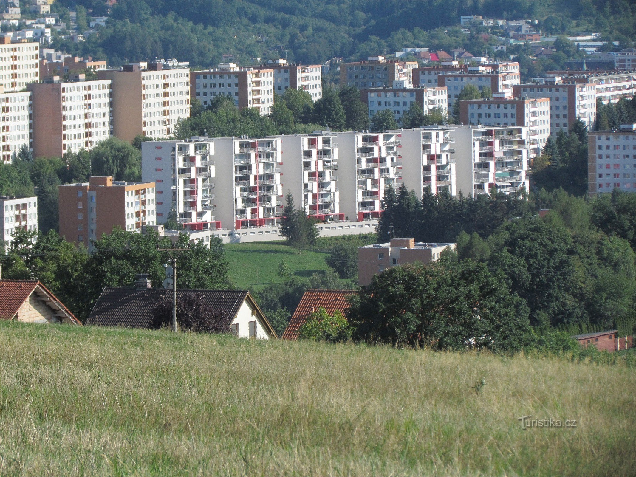 Zlín - Pasecká viewpoint