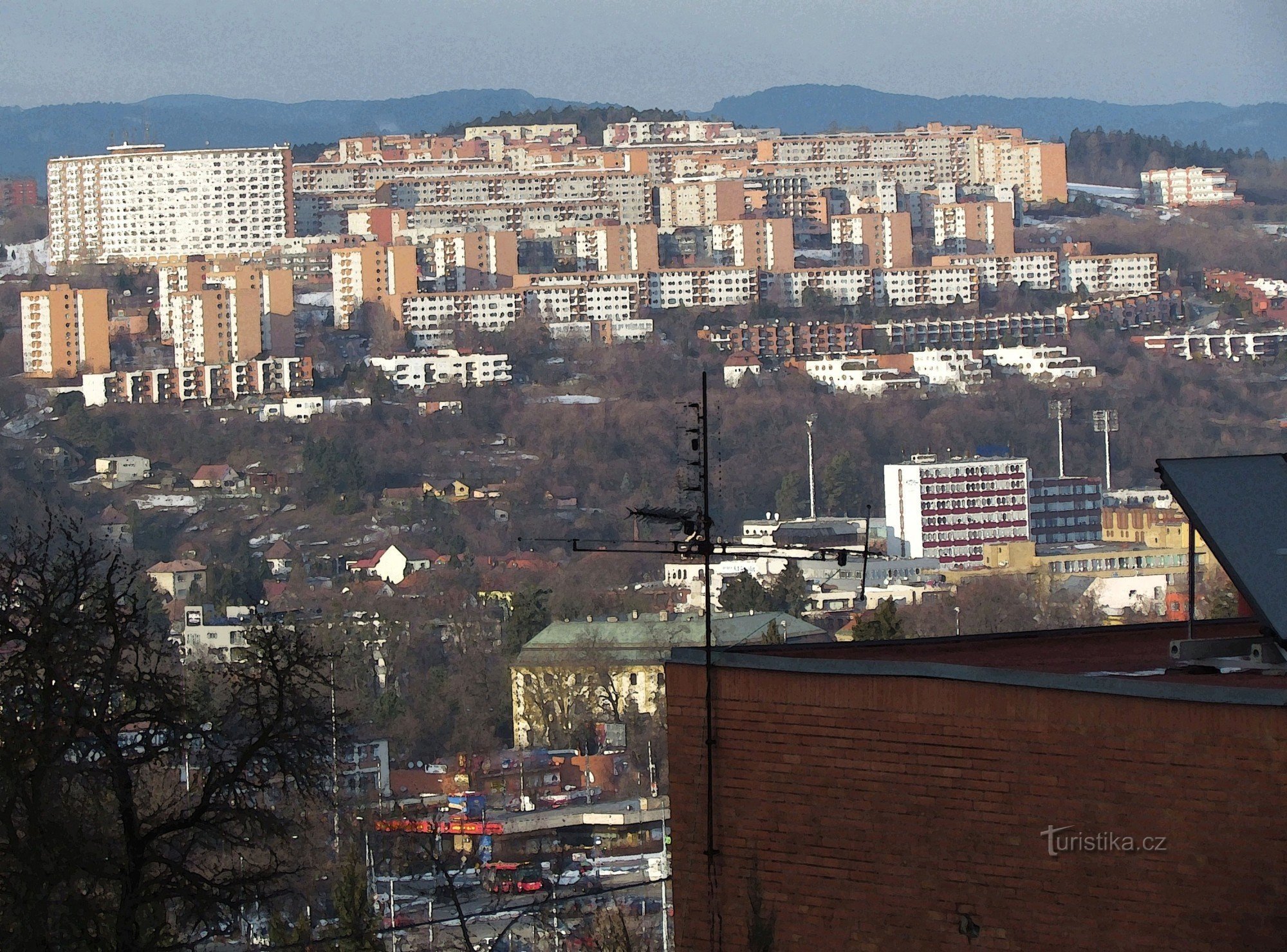 Zlín - Urbanización Jižní Svahy